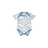 Baby Short-Sleeve Bamboo Bodysuit From Dreamland Baby