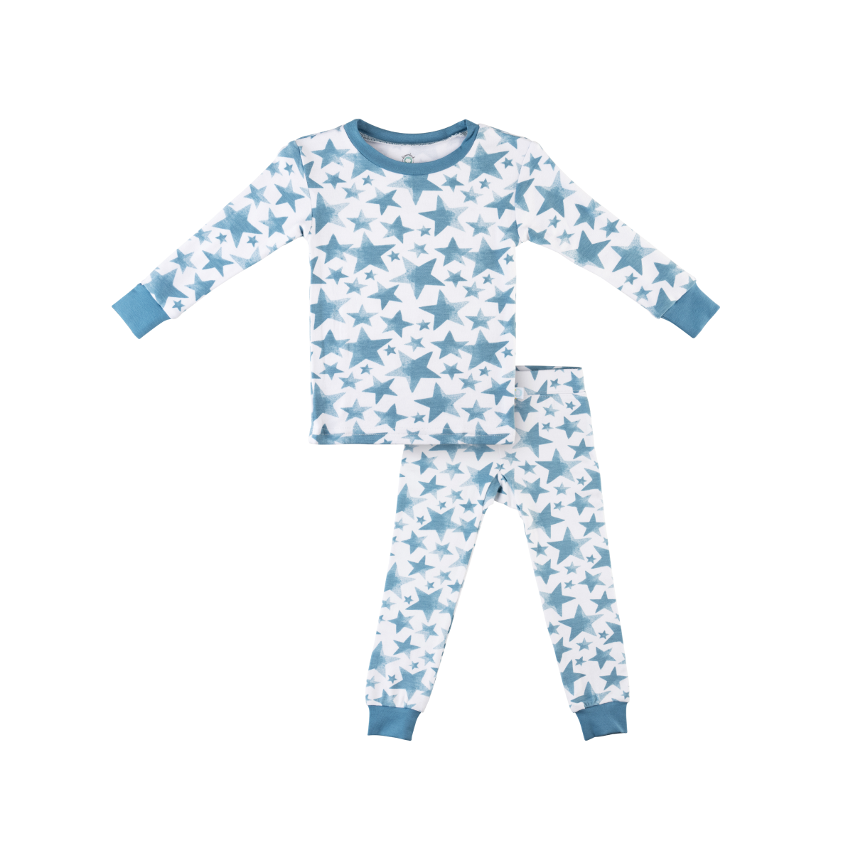 Toddler/Kids Bamboo Pajamas - Blue Star From Dreamland Baby