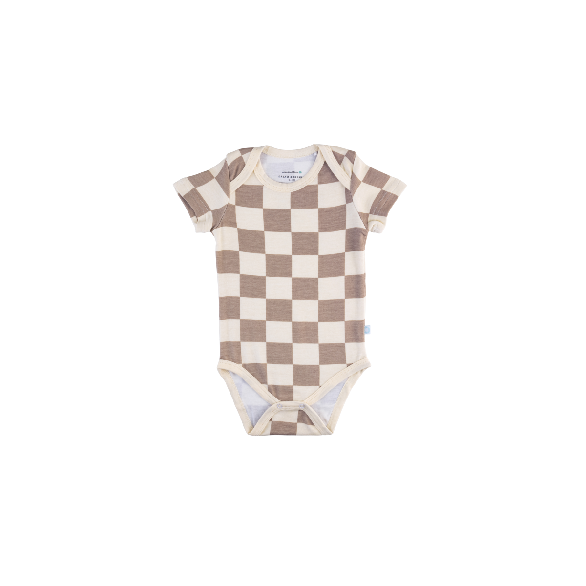 Baby Short-Sleeve Bamboo Bodysuit From Dreamland Baby
