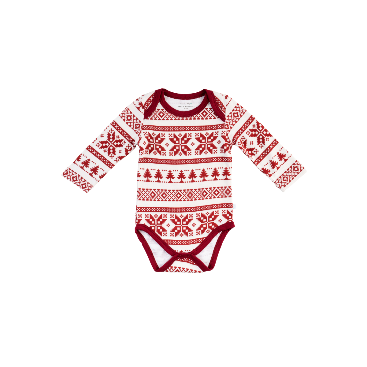 Baby Long-Sleeve Bamboo Bodysuit From Dreamland Baby
