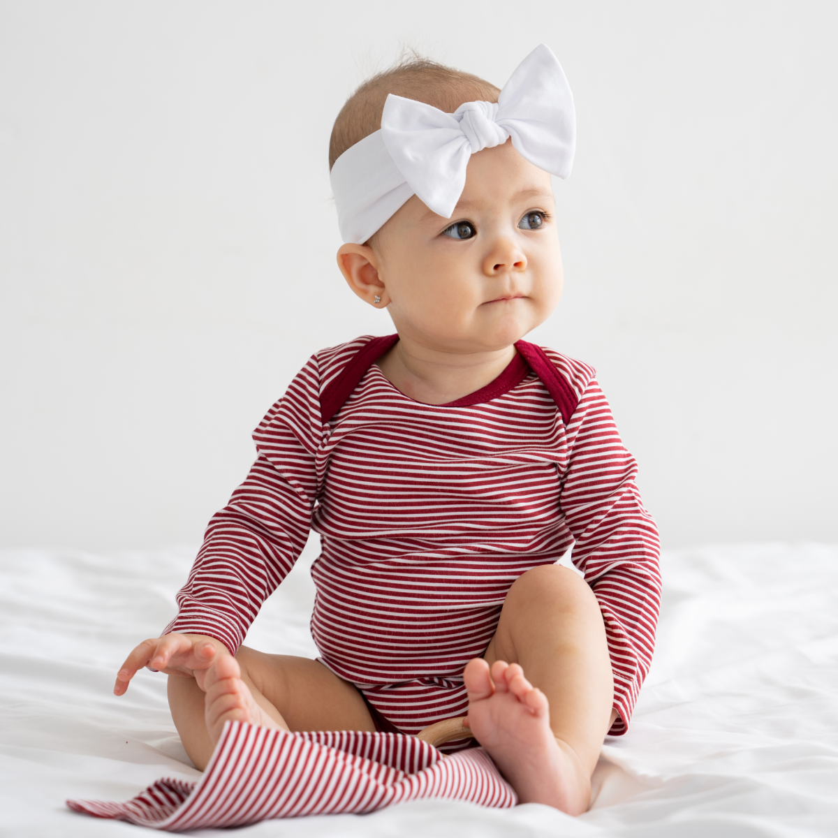 Baby Long-Sleeve Bamboo Bodysuit From Dreamland Baby