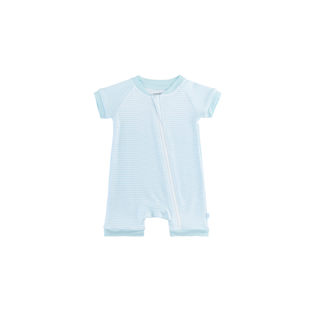 Baby Short-Sleeve Bamboo Romper From Dreamland Baby
