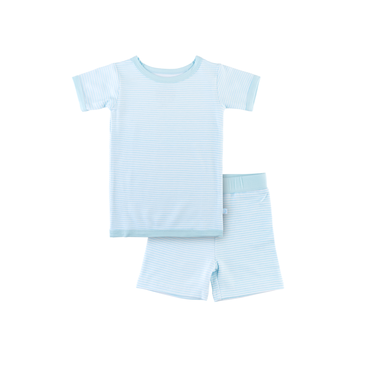 Toddler Short-Sleeve Bamboo Pajamas From Dreamland Baby