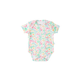 Baby Short-Sleeve Bamboo Bodysuit From Dreamland Baby