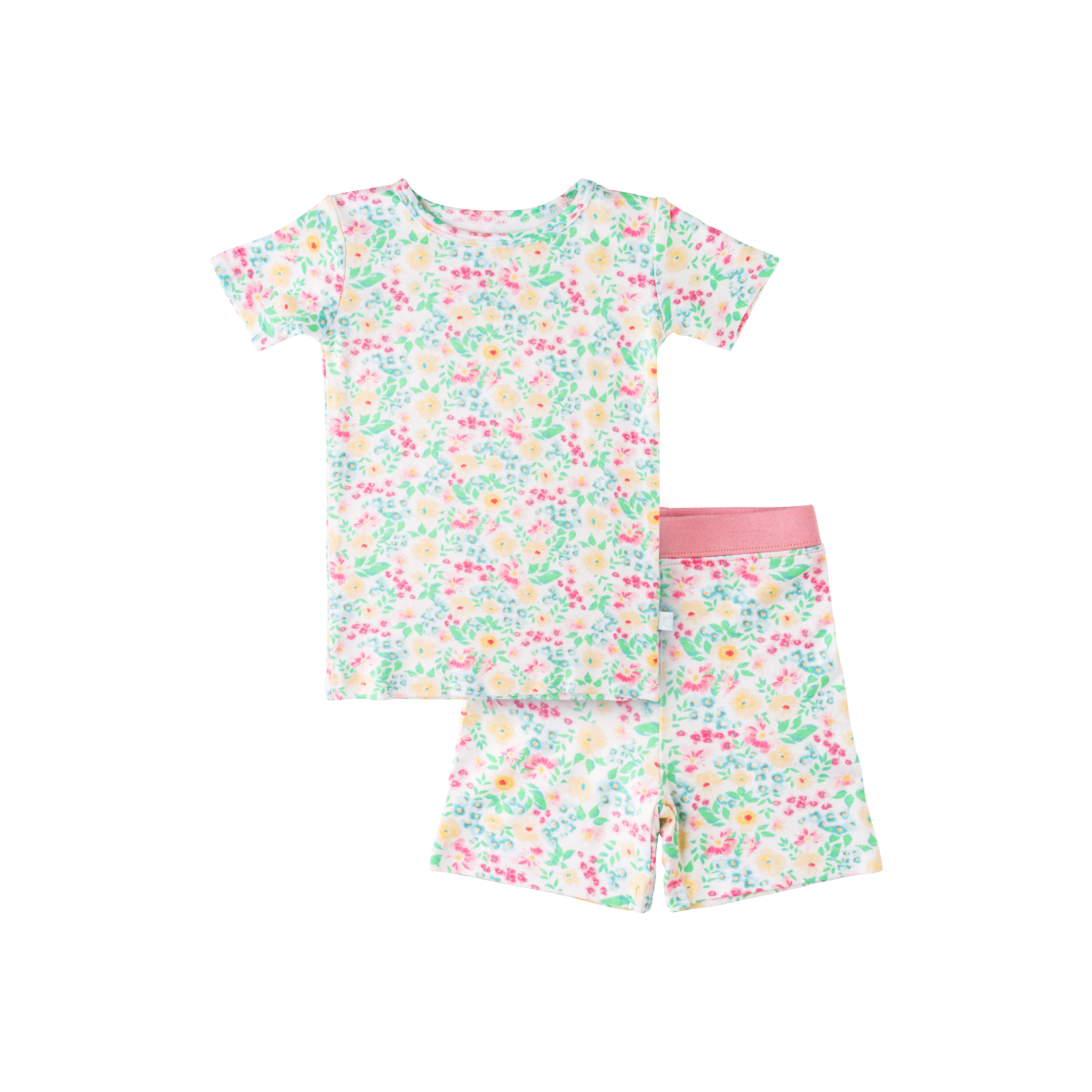 Toddler Short-Sleeve Bamboo Pajamas From Dreamland Baby
