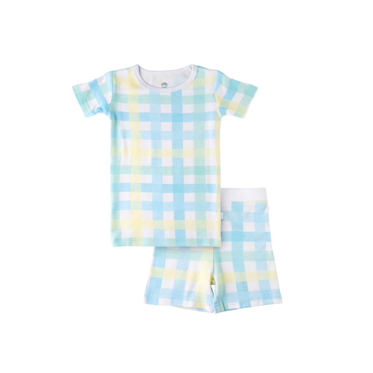 Toddler Short-Sleeve Bamboo Pajamas From Dreamland Baby