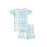 Toddler Short-Sleeve Bamboo Pajamas From Dreamland Baby