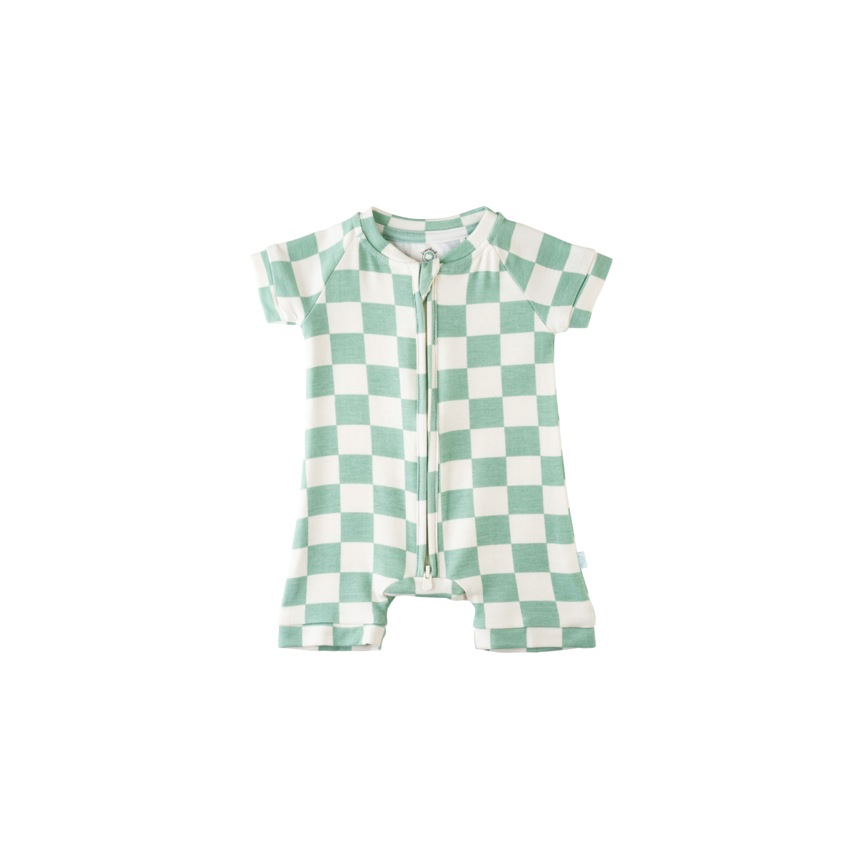 Baby Short-Sleeve Bamboo Romper From Dreamland Baby