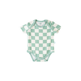 Baby Short-Sleeve Bamboo Bodysuit From Dreamland Baby