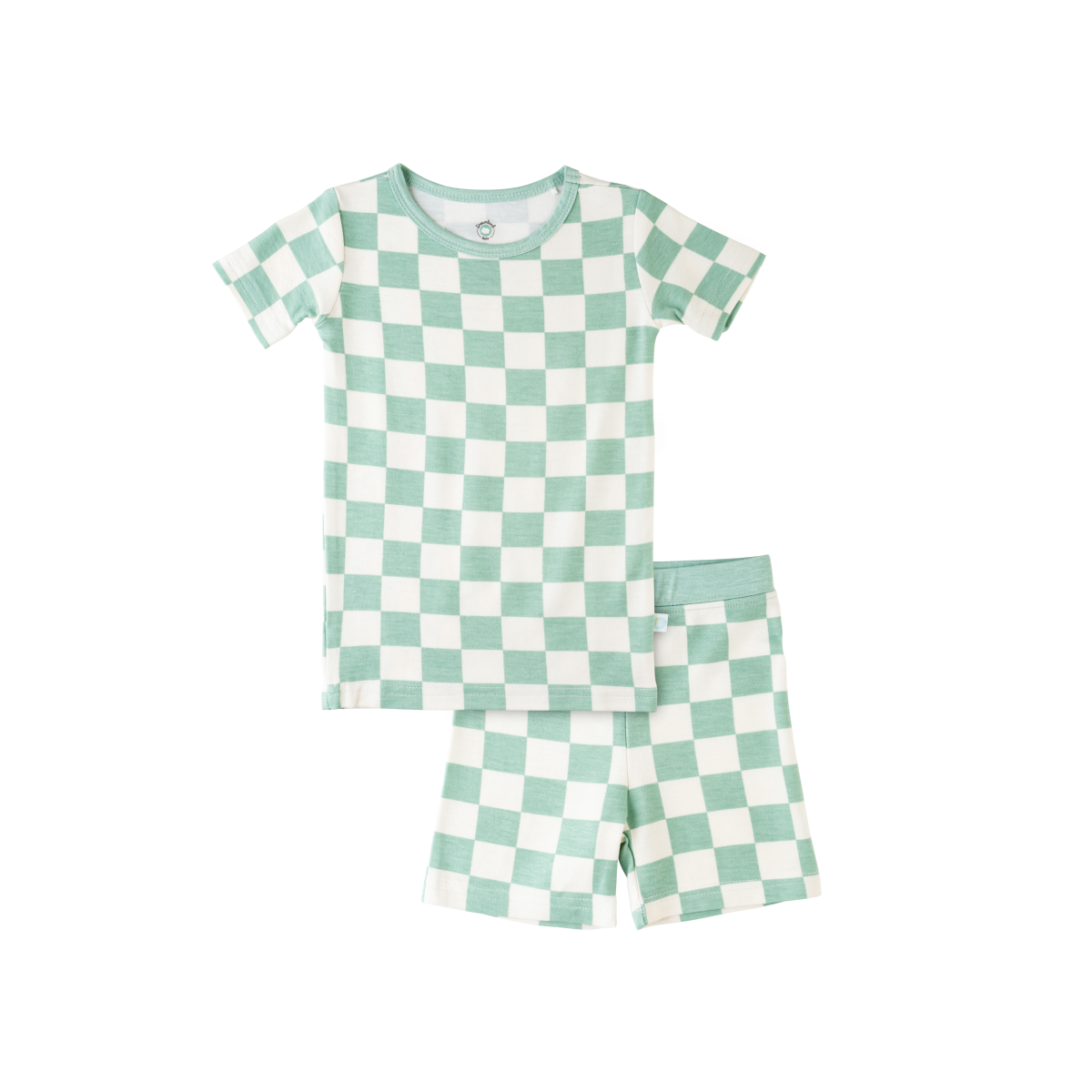 Toddler Short-Sleeve Bamboo Pajamas From Dreamland Baby