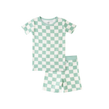 Toddler Short-Sleeve Bamboo Pajamas From Dreamland Baby