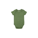 Baby Short-Sleeve Bamboo Bodysuit From Dreamland Baby