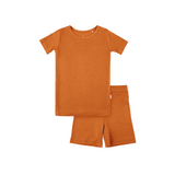 Toddler Short-Sleeve Bamboo Pajamas From Dreamland Baby