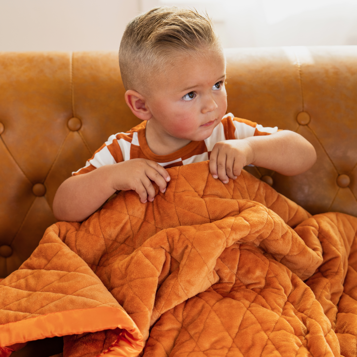 Weighted Toddler Blanket From Dreamland Baby