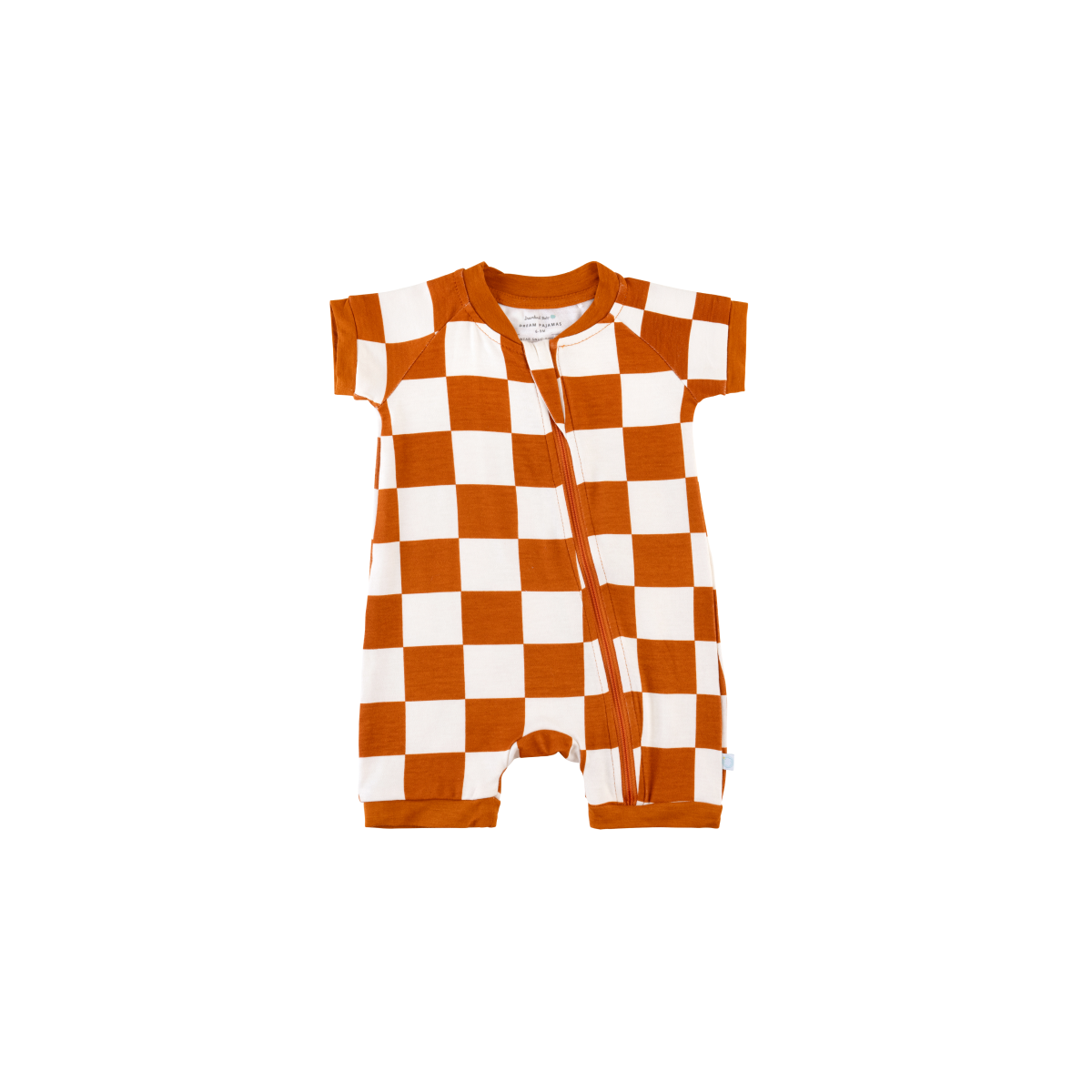 Baby Short-Sleeve Bamboo Romper From Dreamland Baby