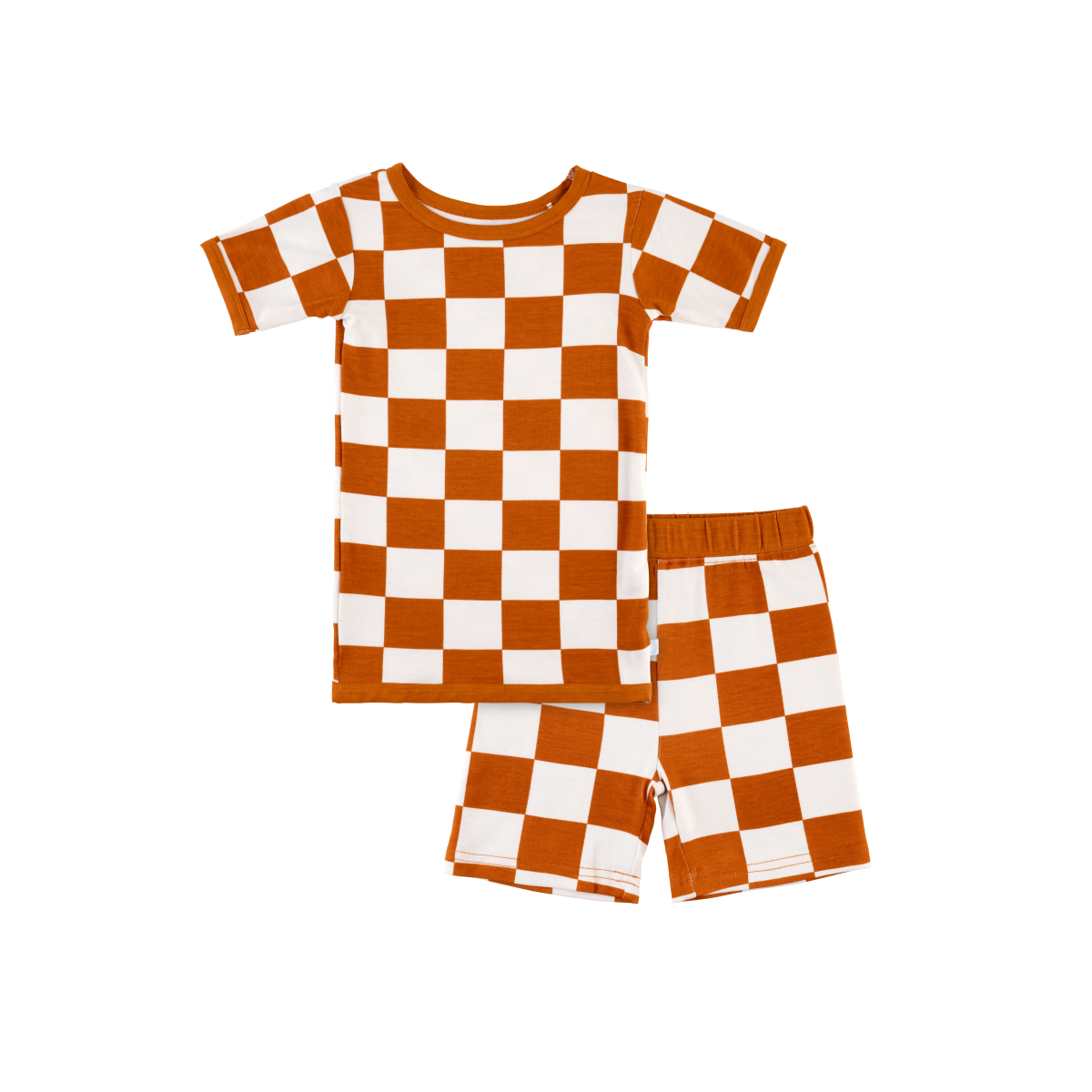 Toddler Short-Sleeve Bamboo Pajamas From Dreamland Baby
