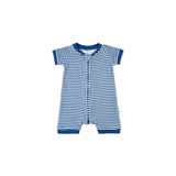 Baby Short-Sleeve Bamboo Romper From Dreamland Baby