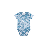 Baby Short-Sleeve Bamboo Bodysuit From Dreamland Baby