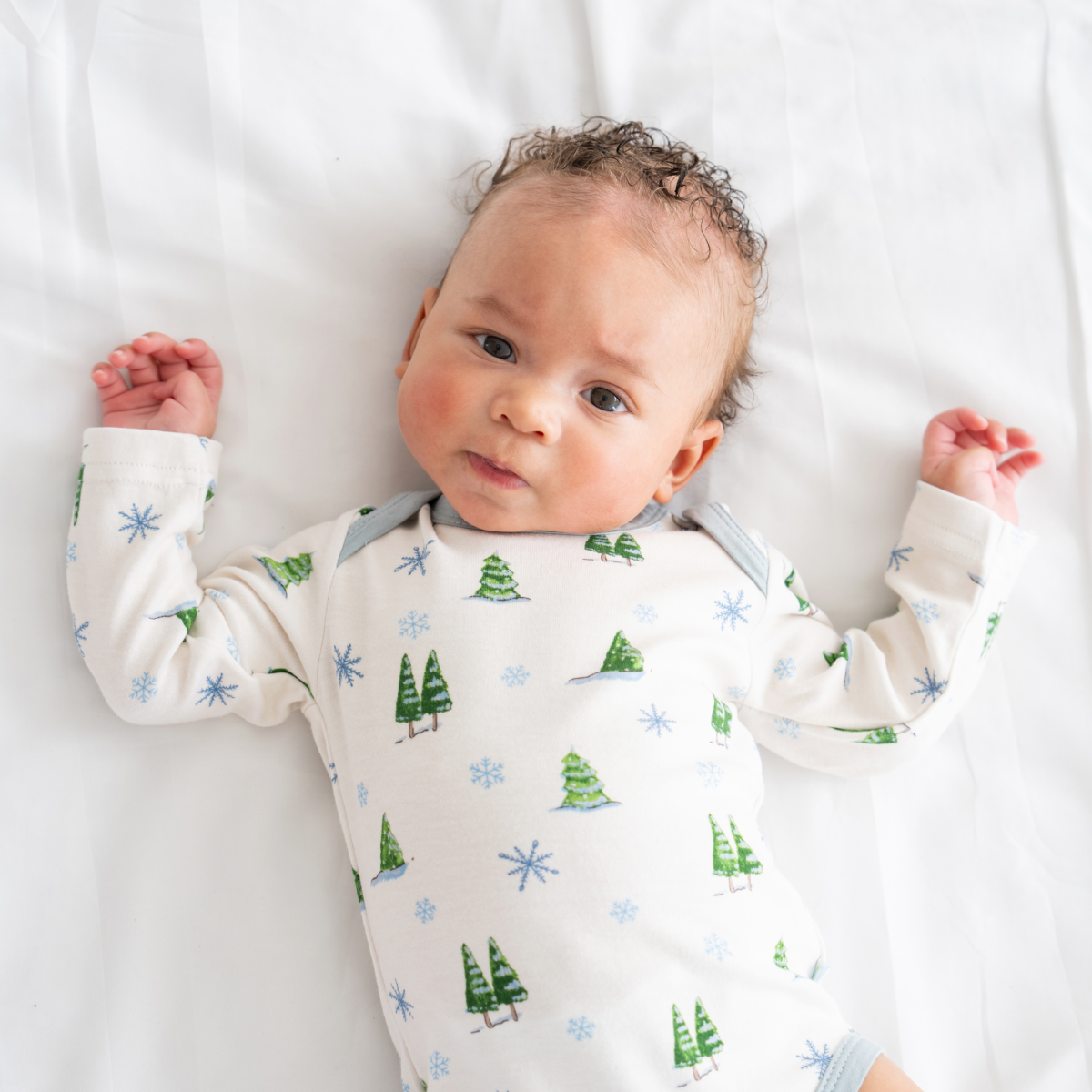 Baby Long-Sleeve Bamboo Bodysuit From Dreamland Baby
