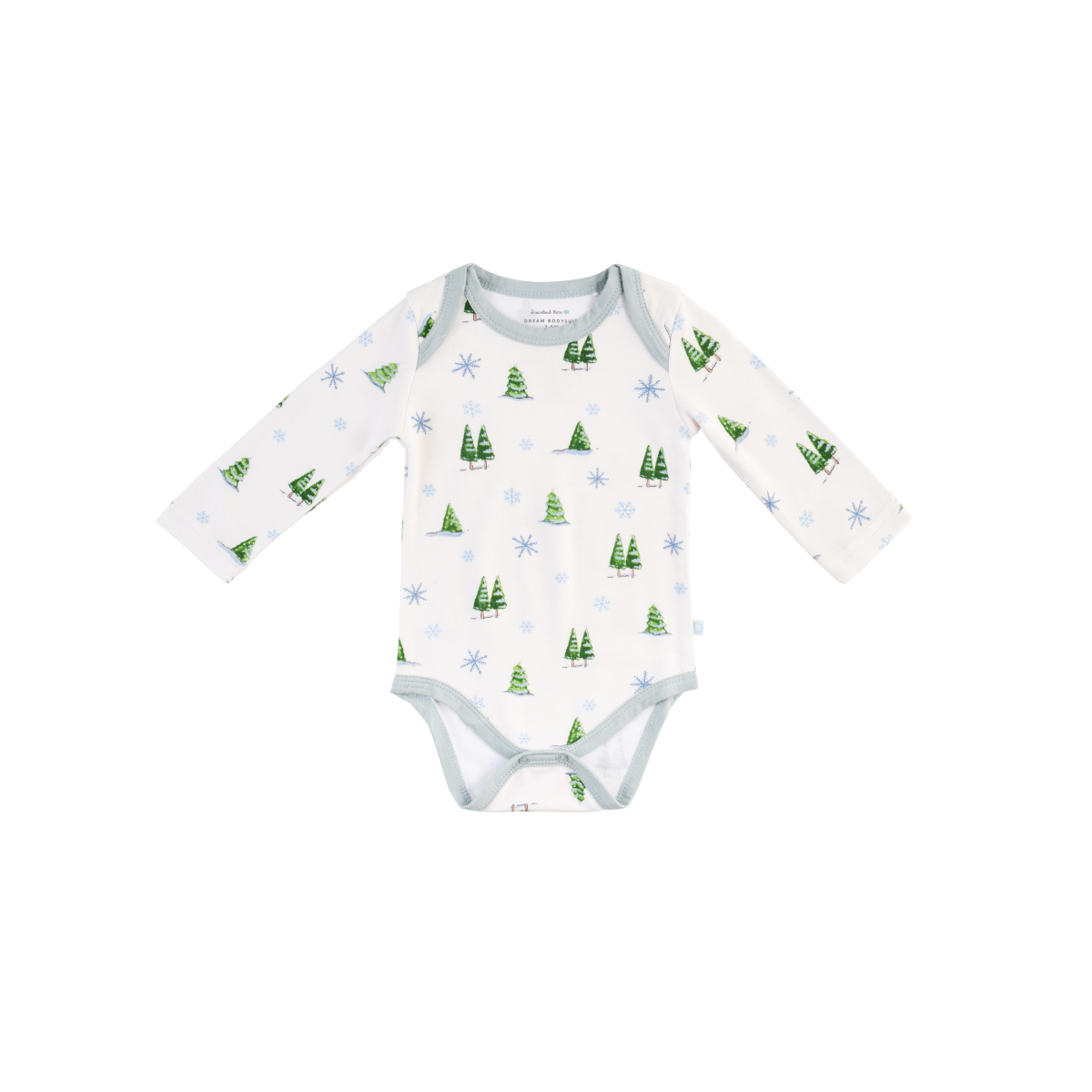 Baby Long-Sleeve Bamboo Bodysuit From Dreamland Baby