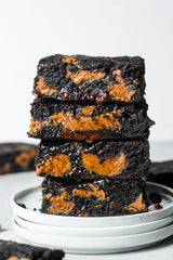 Peanut Butter Brownies from Sweet Addison's