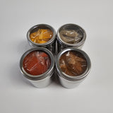 4 Pack Stainless Spice Set from Spice Wheel