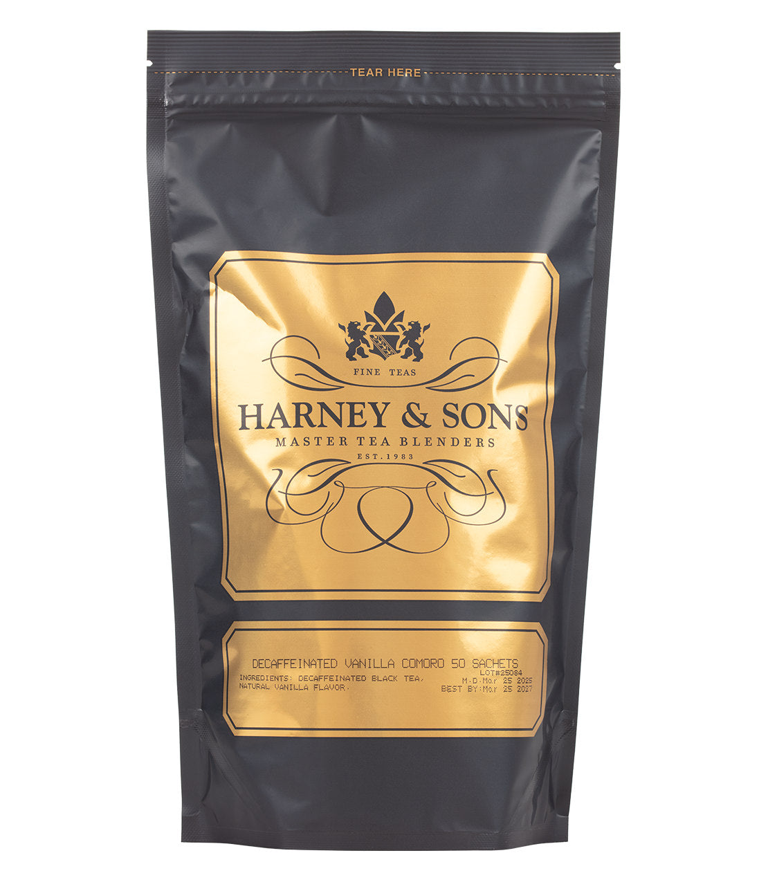 Decaf Vanilla Comoro from Harney & Sons Fine Teas