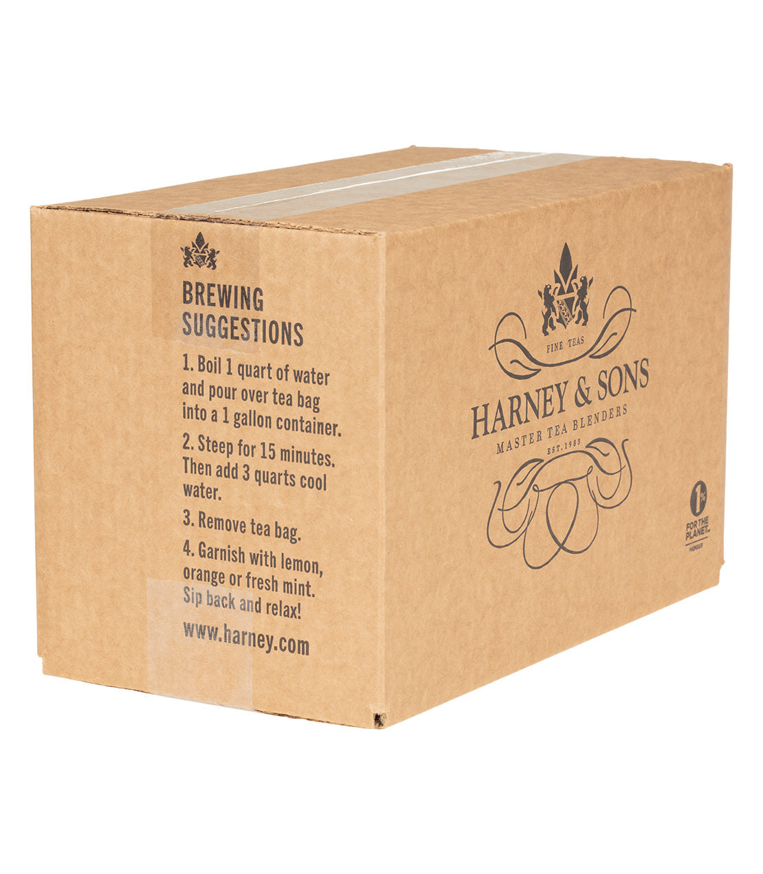 Plain Green Fresh Brew Iced Tea, Box of 50 Pouches from Harney & Sons Fine Teas