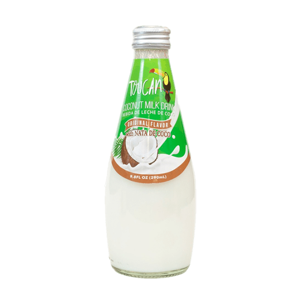 Toucan Coconut Milk with Nata de Coco Original 9.8 oz From Mexmax INC.