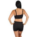 Light Support Sports Bra | Black From Undersummers
