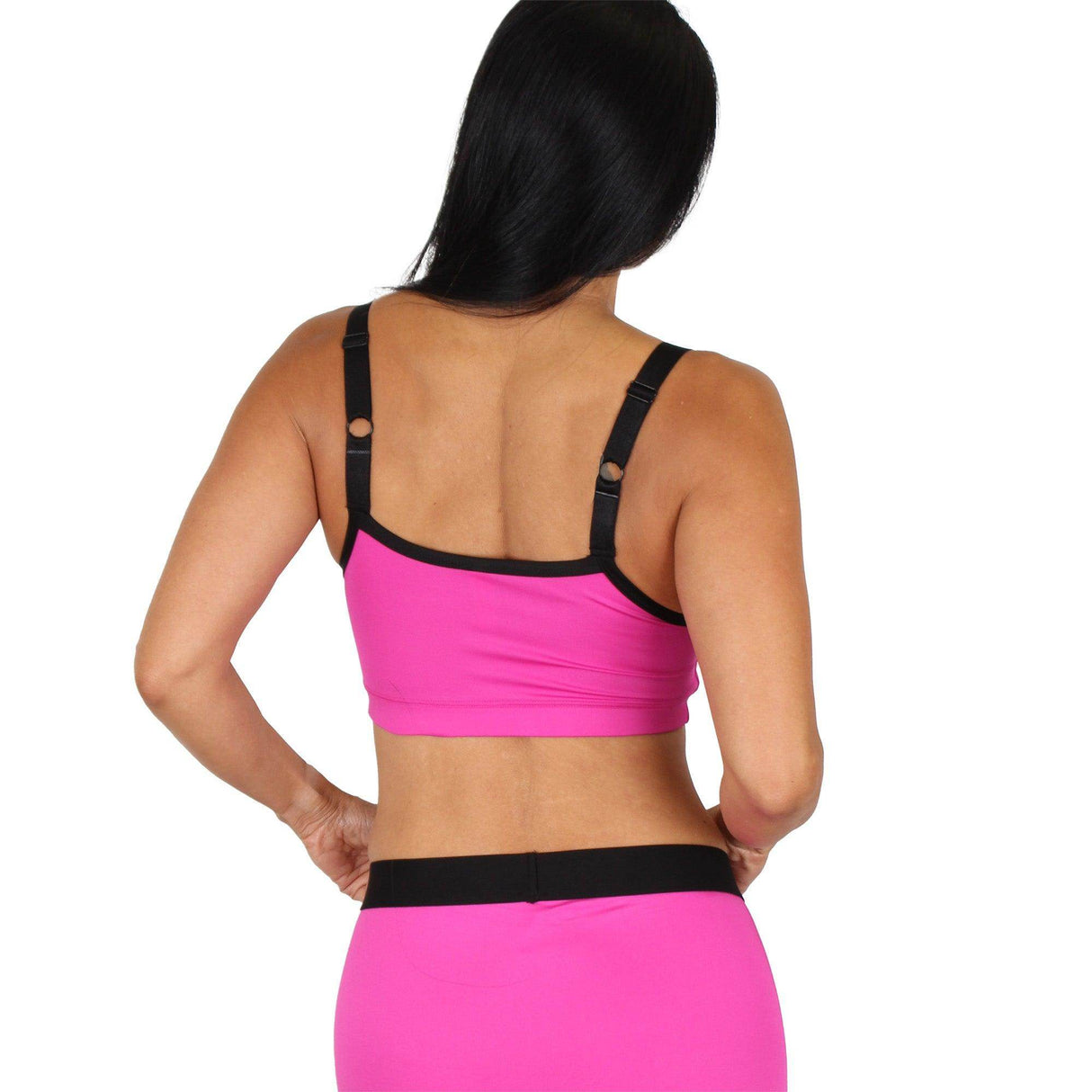 Light Support Sports Bra | Fuchsia From Undersummers