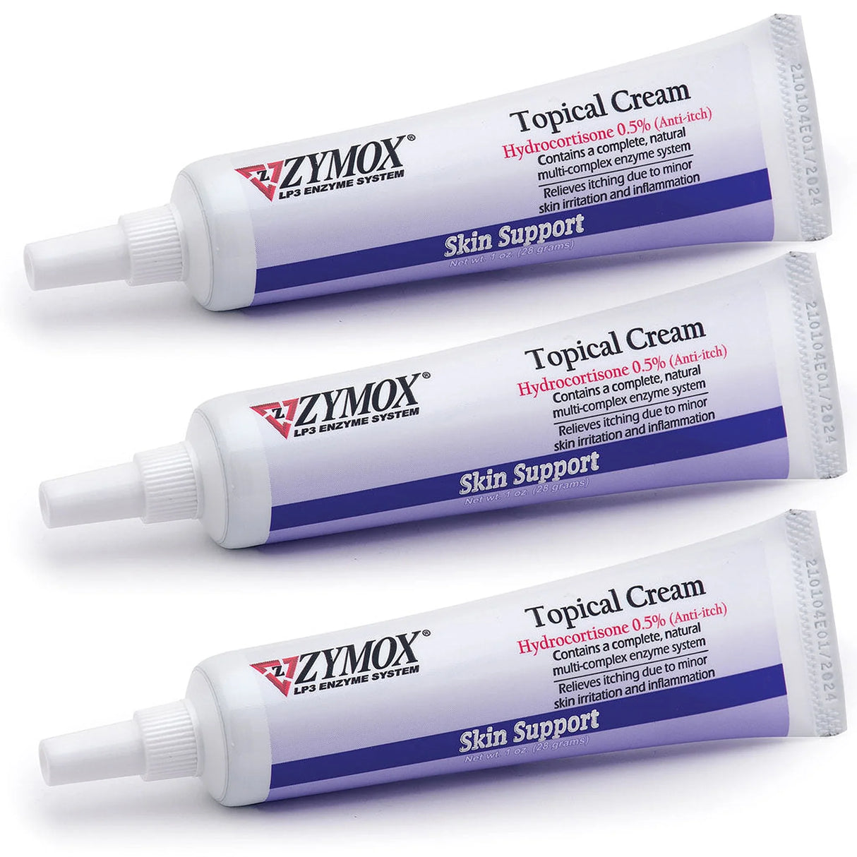 Zymox Topical Cream Hydrocortisone 0.5% for Dogs & Cats (1 oz) from HardyPaw