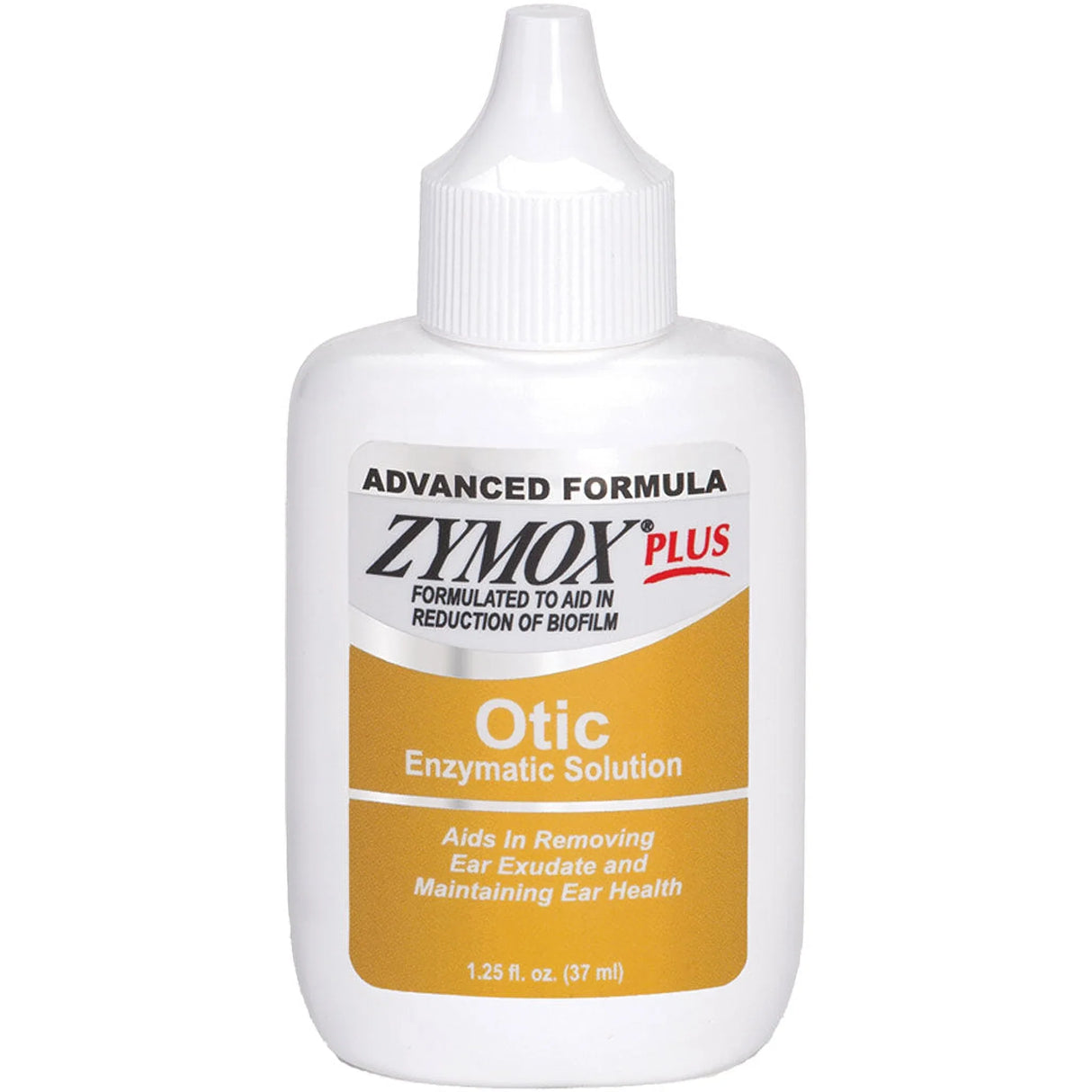 Zymox Plus Advanced Otic Ear Treatment without Hydrocortisone (1.25 oz) from HardyPaw