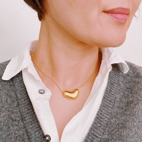 Bold Molten Heart Necklace from My Pampered Life Seattle