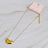 Bold Molten Heart Necklace from My Pampered Life Seattle
