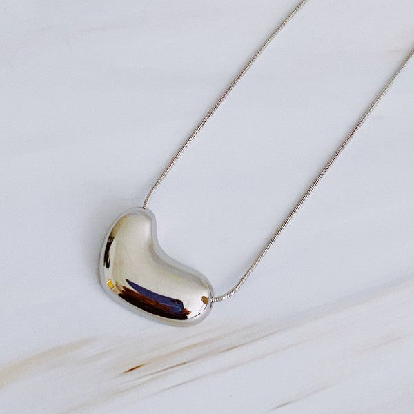 Bold Molten Heart Necklace from My Pampered Life Seattle