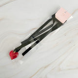 Bold In Red Black Sash Necklace from My Pampered Life Seattle