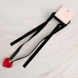 Bold In Red Black Sash Necklace from My Pampered Life Seattle