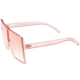Women's Oversize Festival Color Tone Square Sunglasses C581 from zeroUV