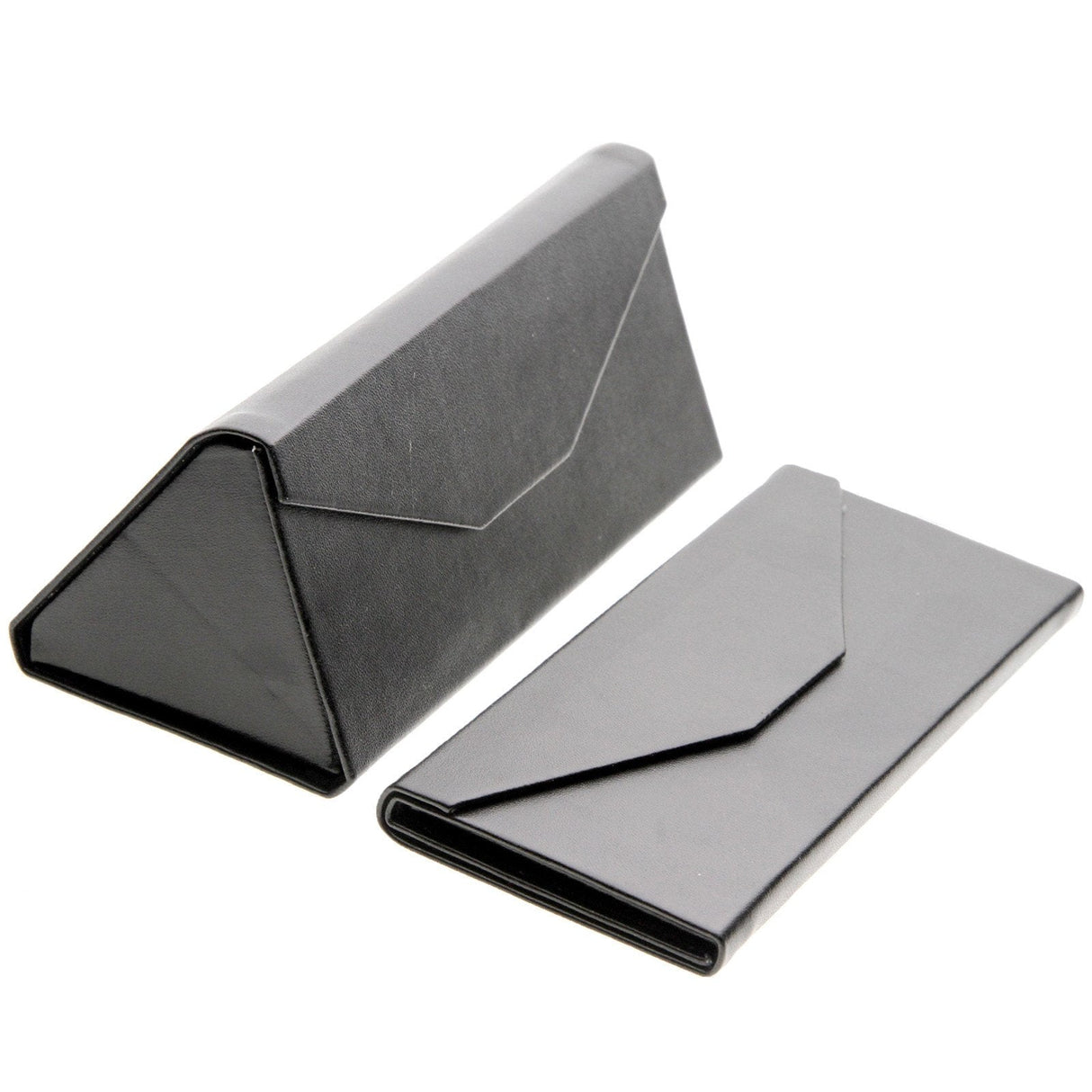 Modern Low Profile Tri Folding Triangle Sunglasses Case from zeroUV