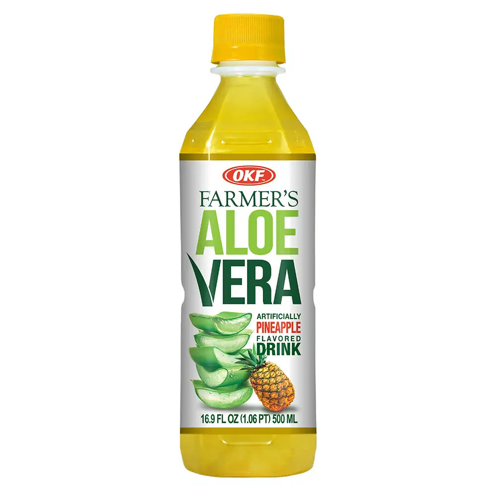 Okf Aloe Vera Drink Pineapple 20 units (16.9 oz/unit) From Mexmax INC.