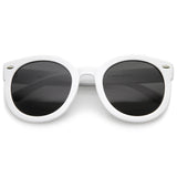 Womens Designer Round Oversize Retro Fashion Sunglasses 8623 from zeroUV