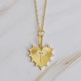 Clip Hanging Initial Heart Necklace from My Pampered Life Seattle
