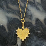 Clip Hanging Initial Heart Necklace from My Pampered Life Seattle