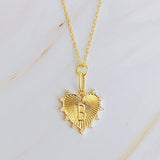 Clip Hanging Initial Heart Necklace from My Pampered Life Seattle