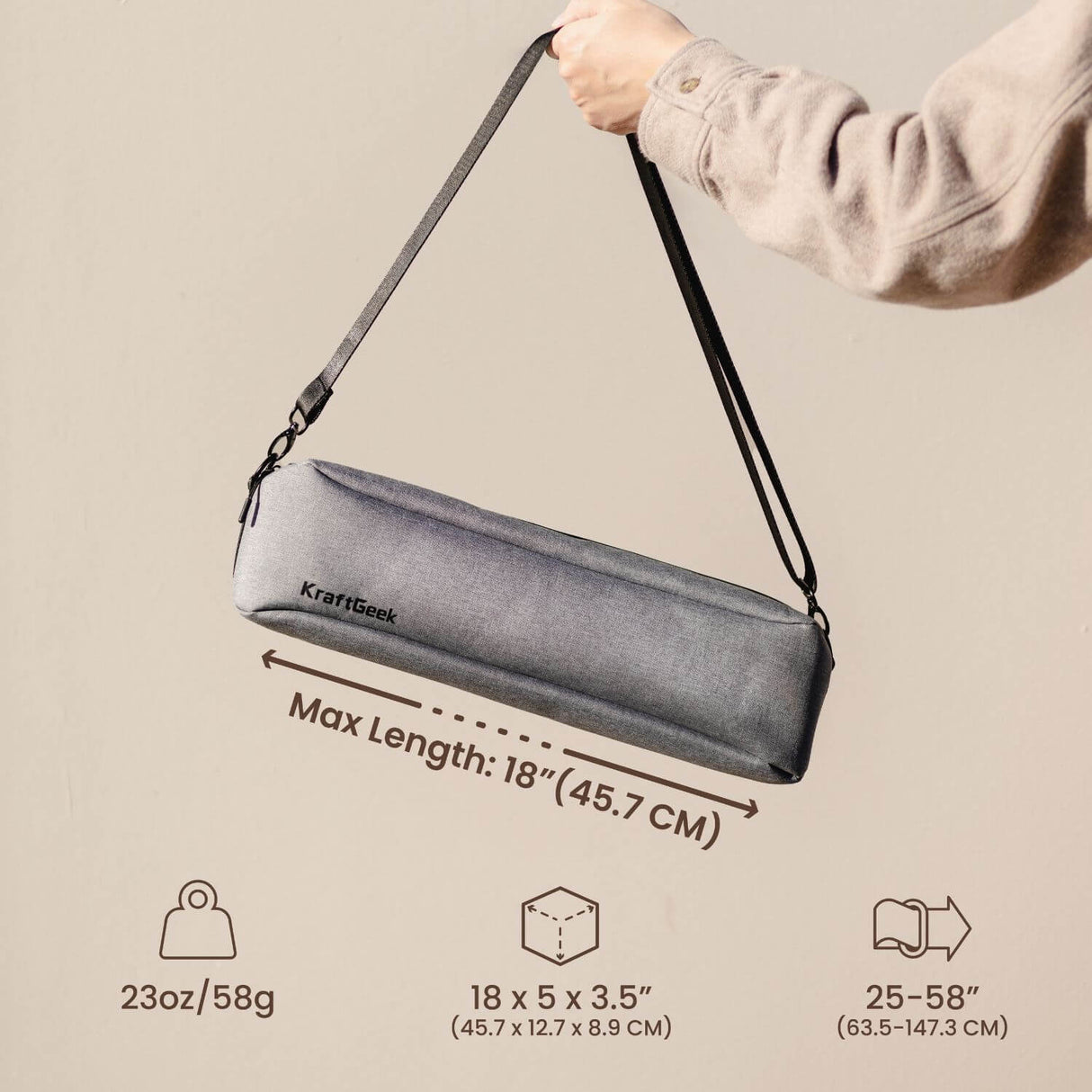 Portable Tripod Bag From KraftGeek