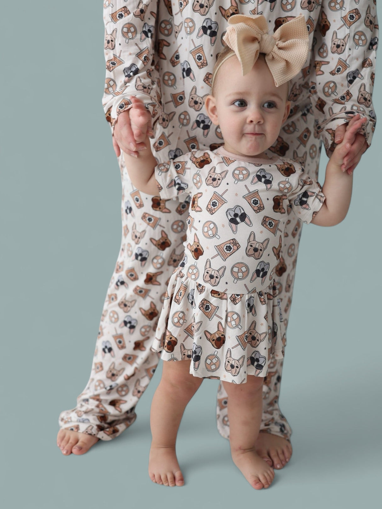 EXCLUSIVE PUP CUPS DREAM BODYSUIT DRESS from DREAM BIG LITTLE CO