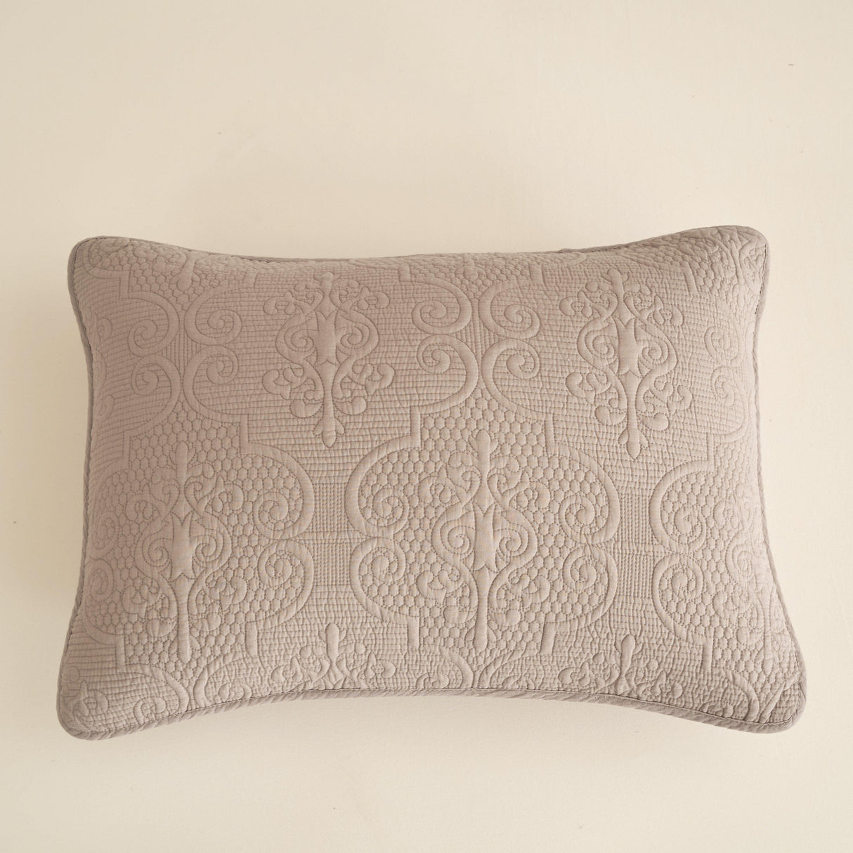 DaDa Bedding Neutral Taupe Beige Sandy Elegant Matelasse Cotton Quilted Bedspread Set (JHW-585) from DaDalogy Bedding Collection