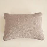 DaDa Bedding Neutral Taupe Beige Sandy Elegant Matelasse Cotton Quilted Bedspread Set (JHW-585) from DaDalogy Bedding Collection