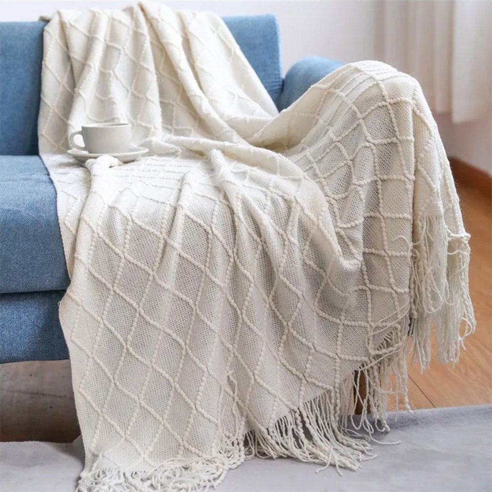 Sunset Siesta Sofa Blanket from Moderny